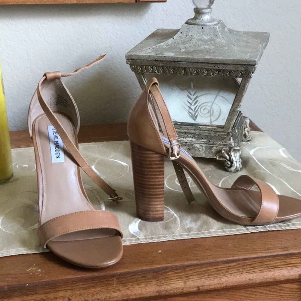 Steve Madden block heel pumps